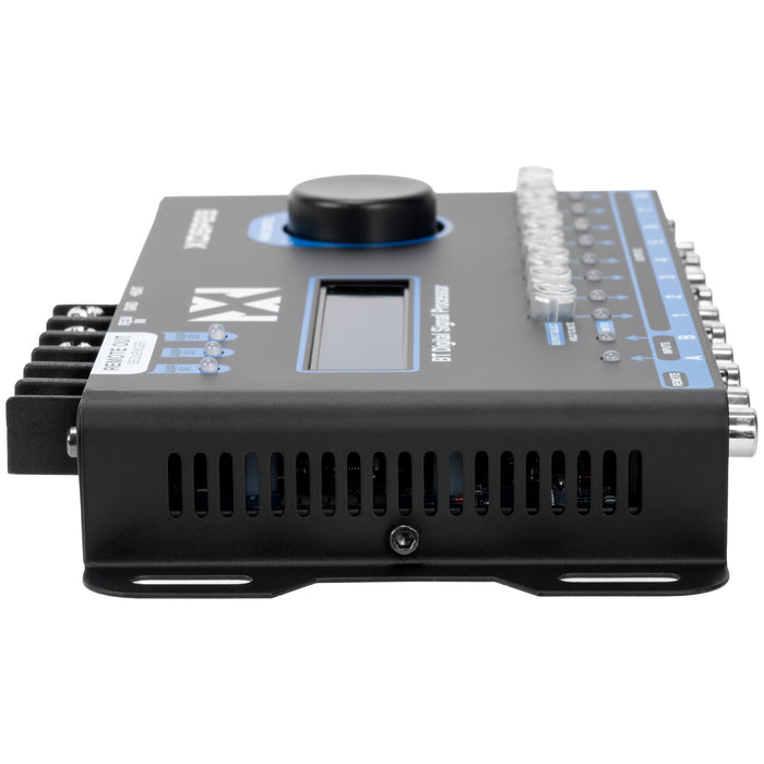 XDSP28 8-Channel X-Series 15 Band Parametric EQ Digital Signal Processor (DSP) with LCD Display, Built-in Bluetooth and Remote Level Controller