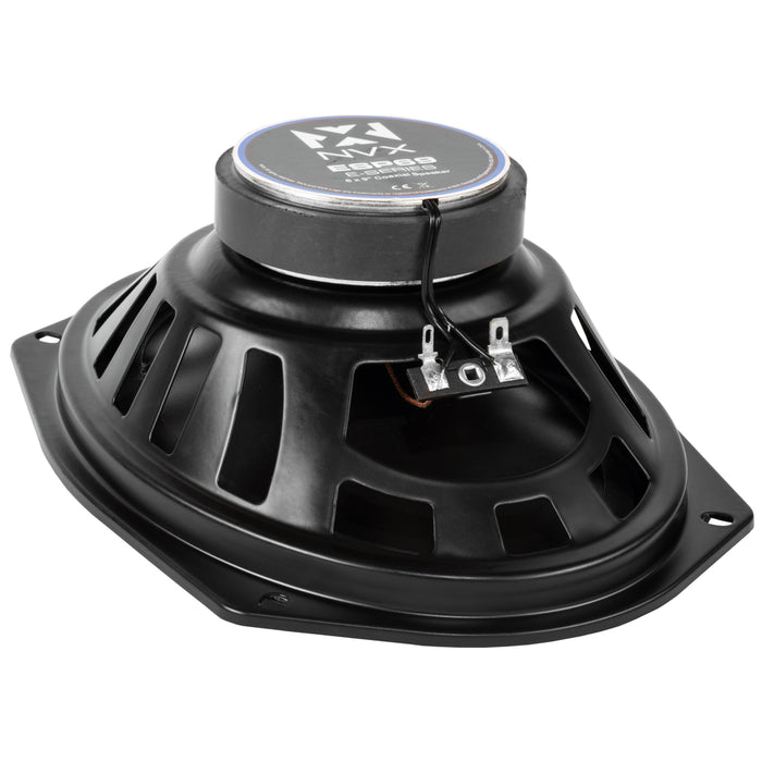 ESP69 480W Peak (160W RMS) 6x9" E-Series 2-Way Coaxial Speakers with 13mm PEI Dome Tweeters