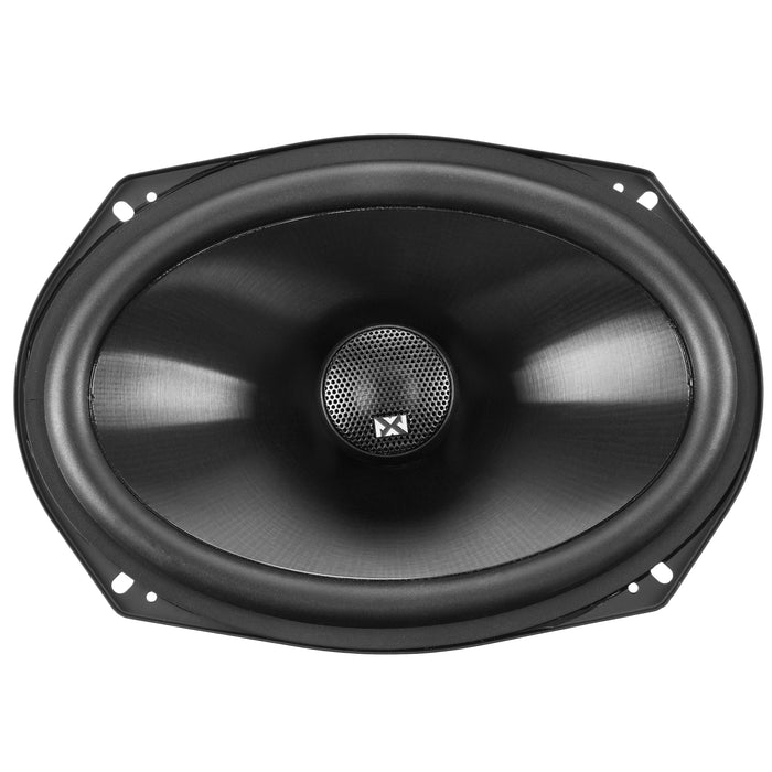 VSP69 900W Peak (300W RMS) 6x9" V-Series 2-Way Coaxial Speakers with 25mm Silk Dome Tweeters