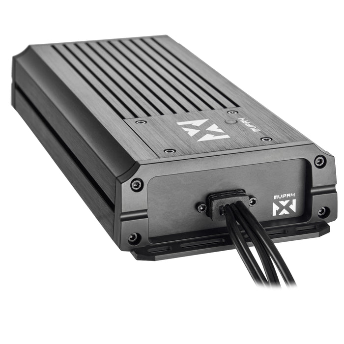 MVPA4 600W RMS Marine V-Series 4-Channel Class-D Compact Powersports Amplifier