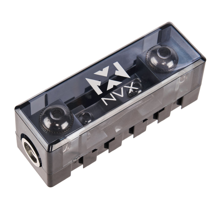 XFMANL 0/4 Gauge AWG ANL/Mini-ANL Modular Linkable In-ine Fuse Holder for Car Audio and Marine Audio